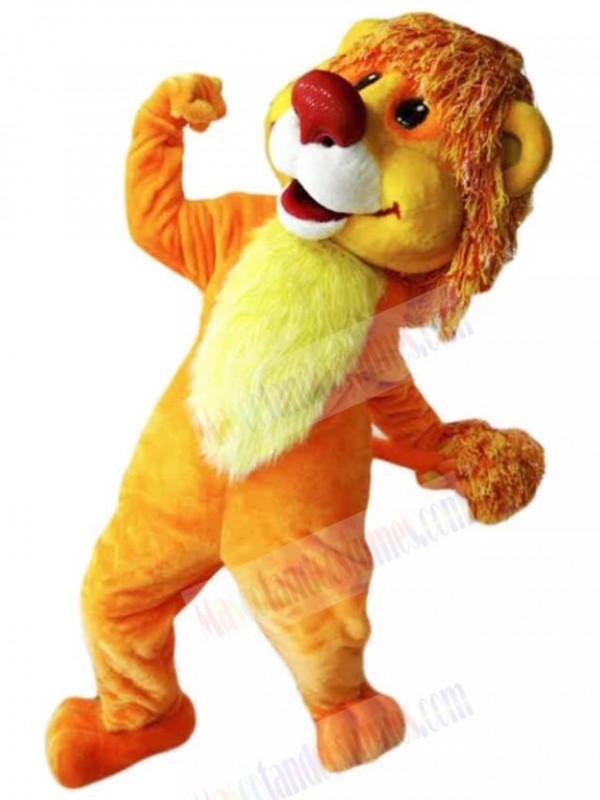 Lion mascot costume