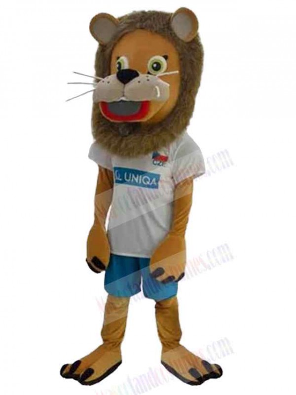 Lion mascot costume