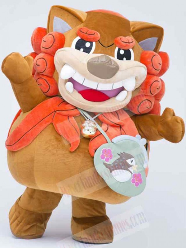 Lion mascot costume