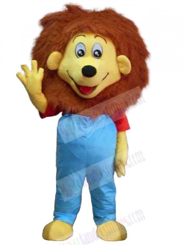Lion mascot costume