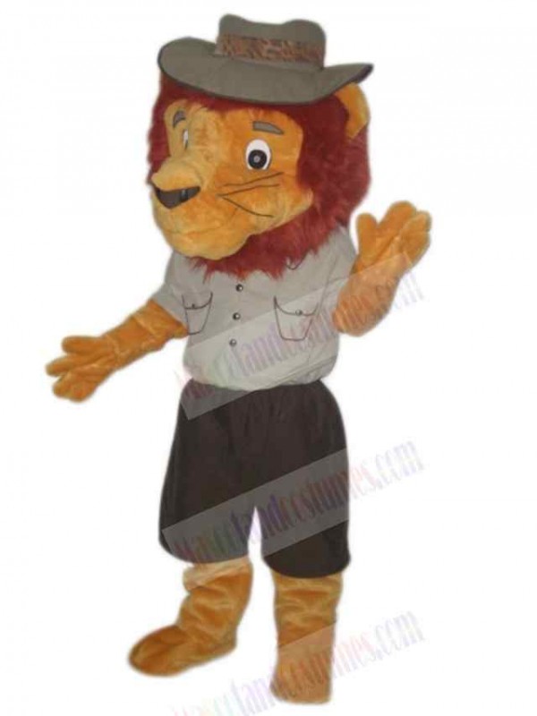 Lion mascot costume