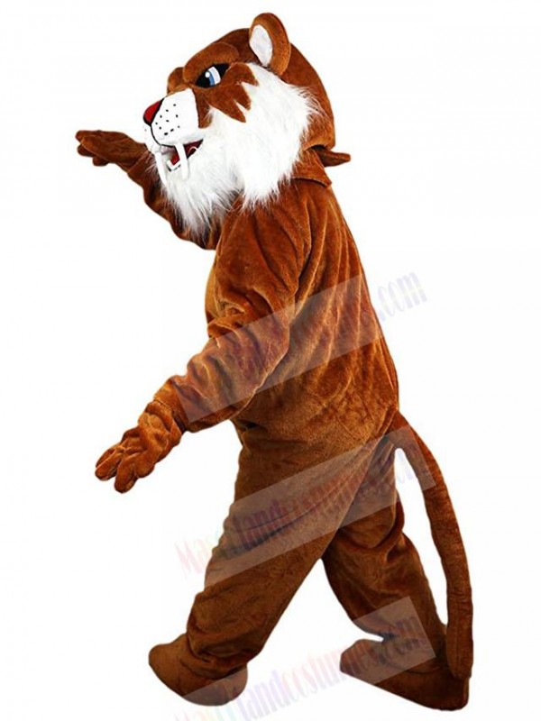 Leopard mascot costume