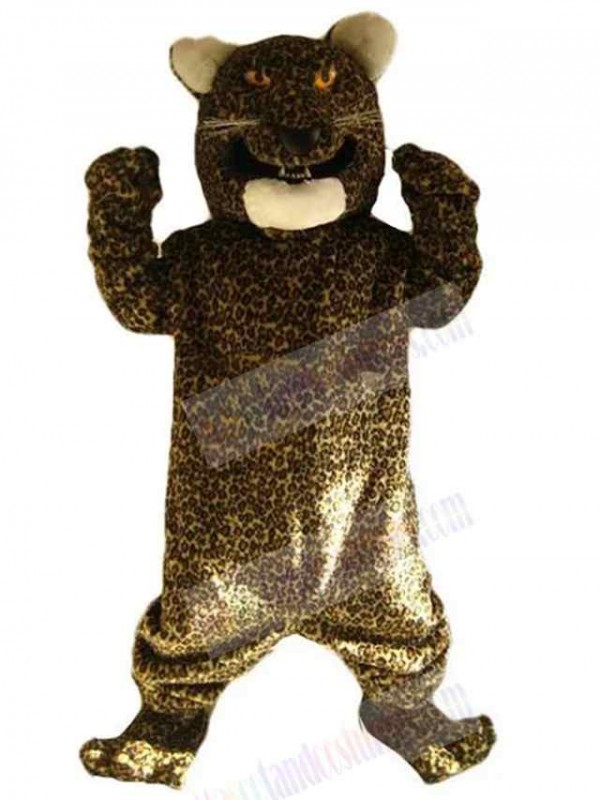 Leopard mascot costume