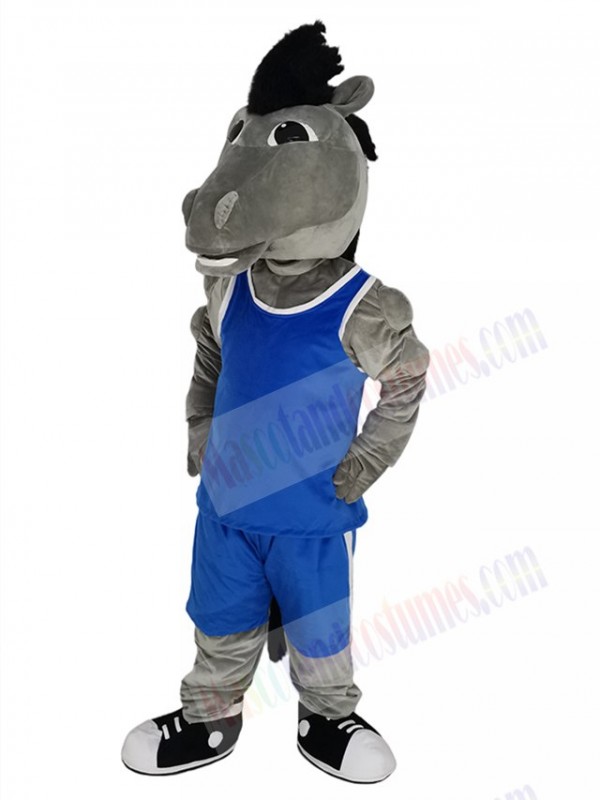 Mustang Horse mascot costume