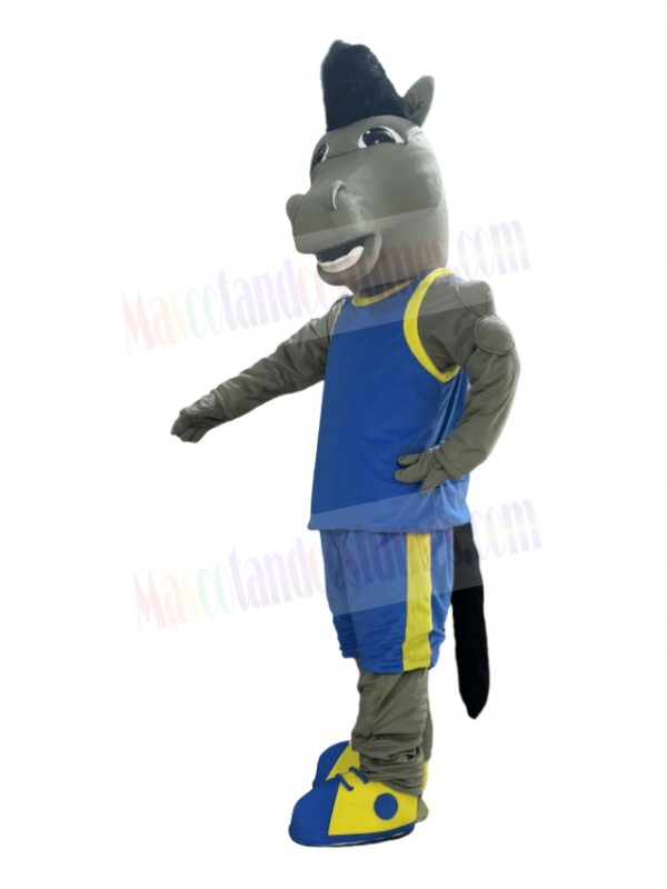 Mustang Horse mascot costume