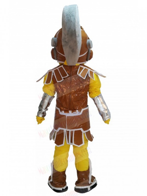 spartan knight mascot costume