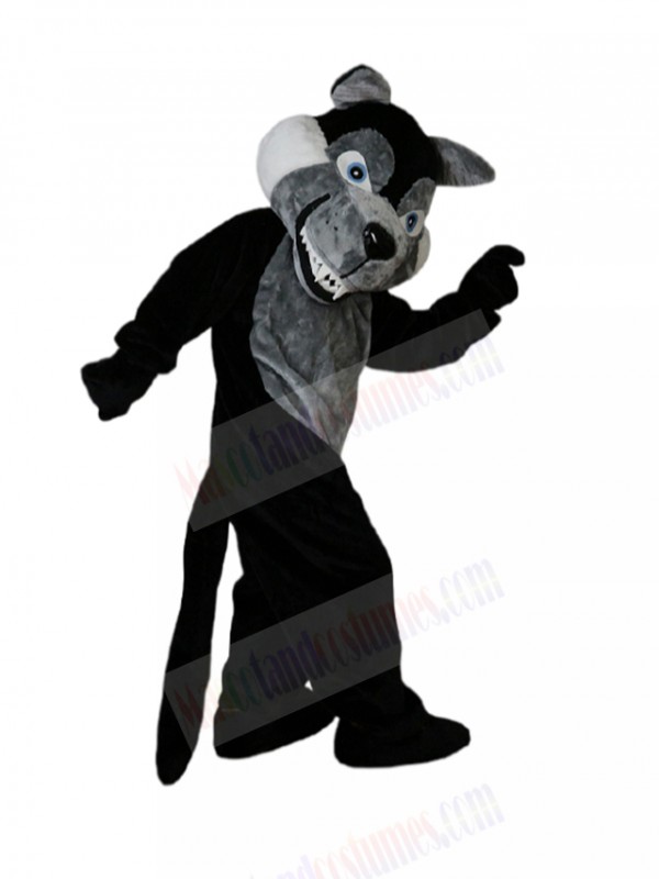 Wolf mascot costume