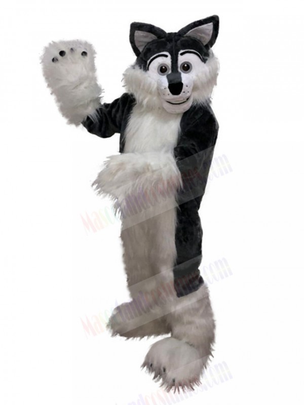 wolf mascot costume