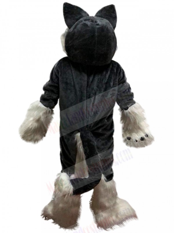 wolf mascot costume