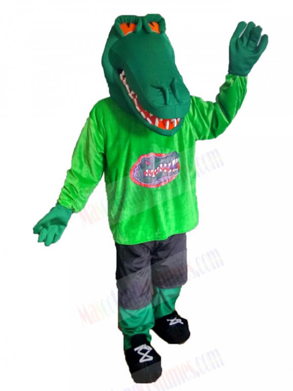 Crocodile mascot costume
