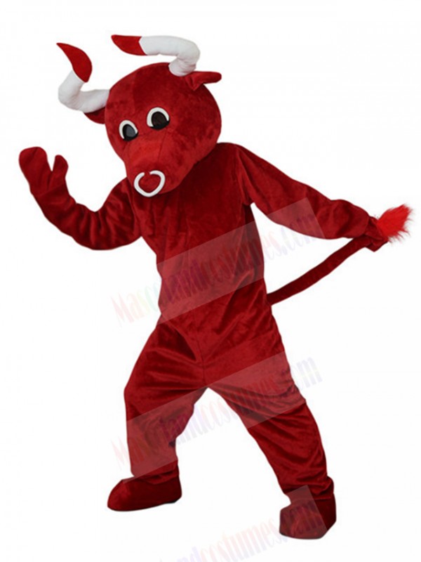 Bull mascot costume