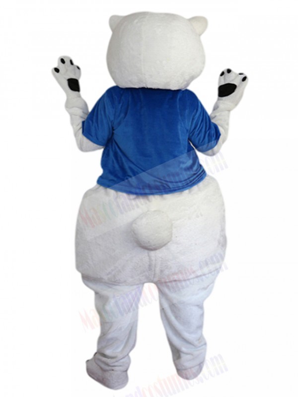 Polar Bear mascot costume