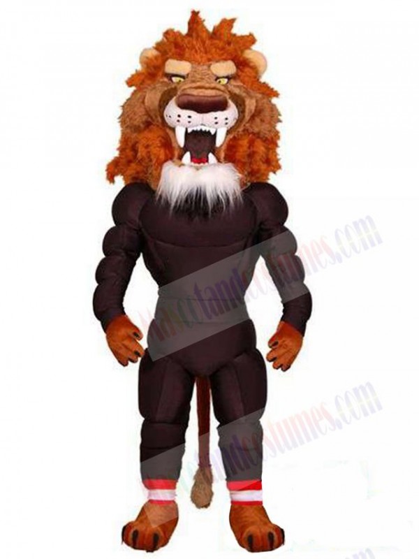 Lion mascot costume