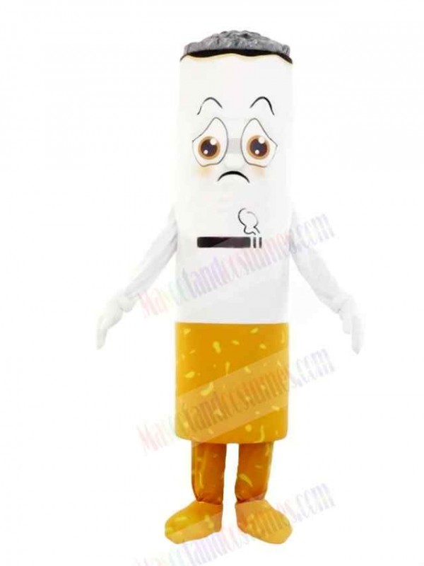 Cute Cigarette Mascot Costume Cartoon