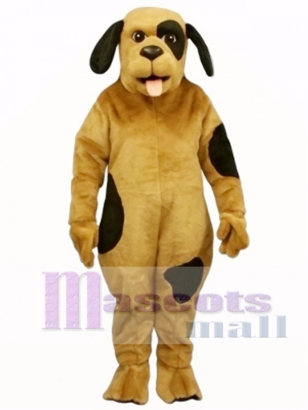 Cute Spotted Pooch Dog Mascot Costume