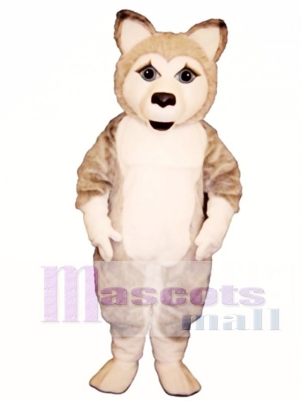 Cute Girl Wolf Mascot Costume