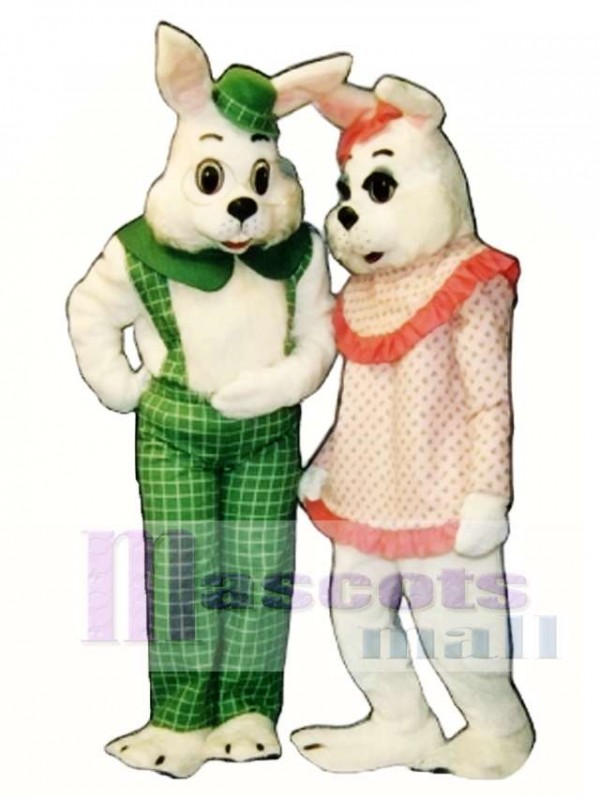 Easter Eggbert Bunny Rabbit Mascot Costume