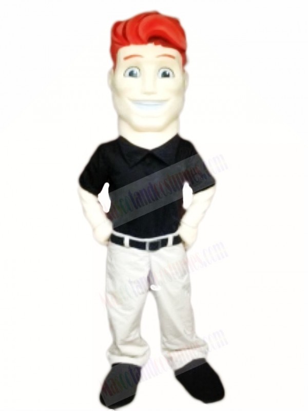 Red Hair Man Mascot Costumes People