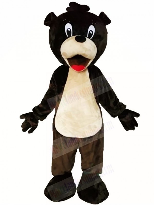 Red Tongue Brown Bear Mascot Costumes Animal