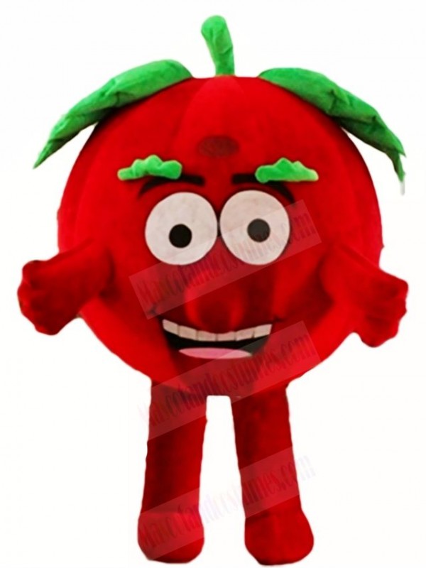 Happy Tomato Mascot Costumes Plant 