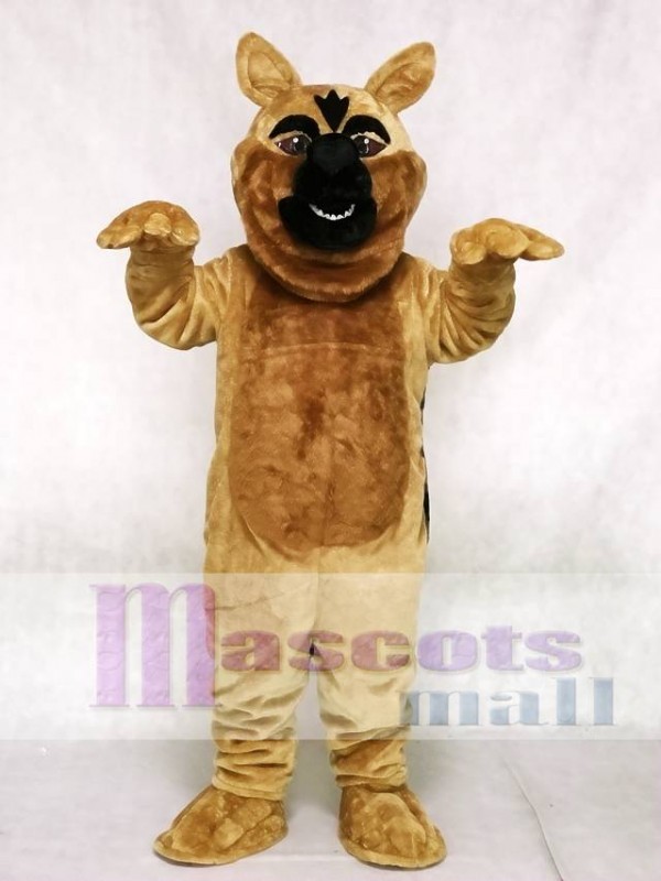 Cute German Shepard Dog Mascot Costume