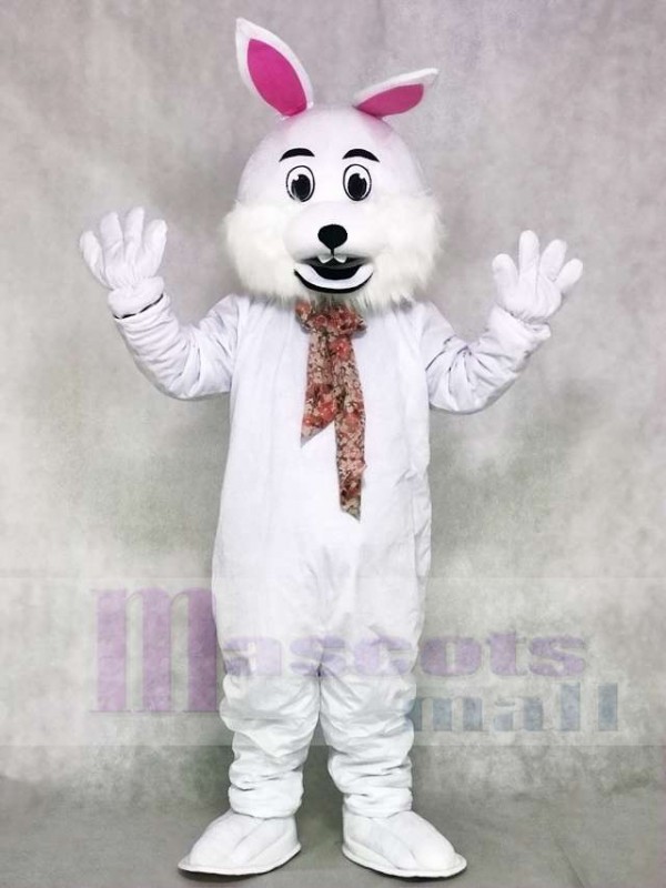 White Rabbit Easter Bunny Mascot Costumes Animal