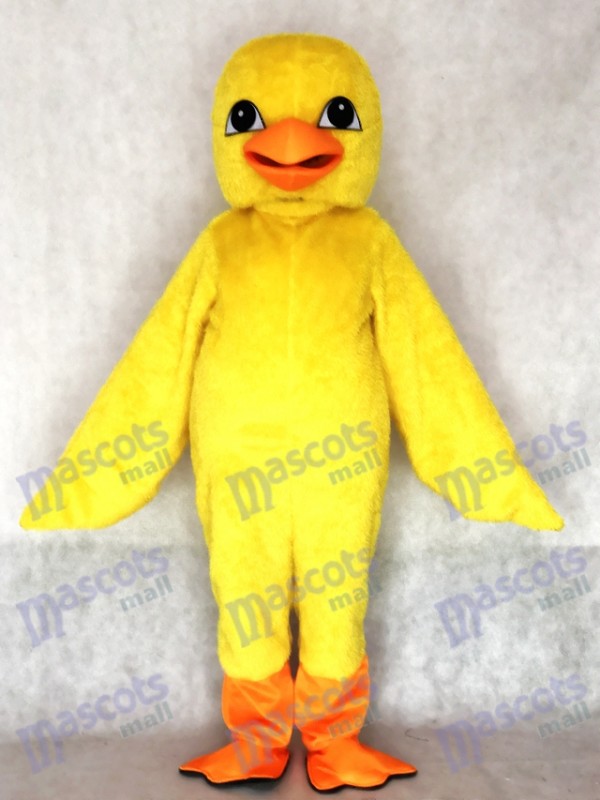 Cute Yellow Chick Mascot Costume 