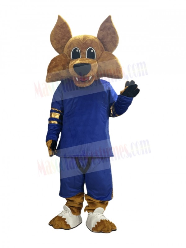 Coyote mascot costume