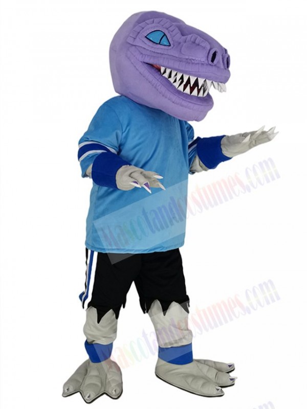 Velociraptor Dinosaur mascot costume