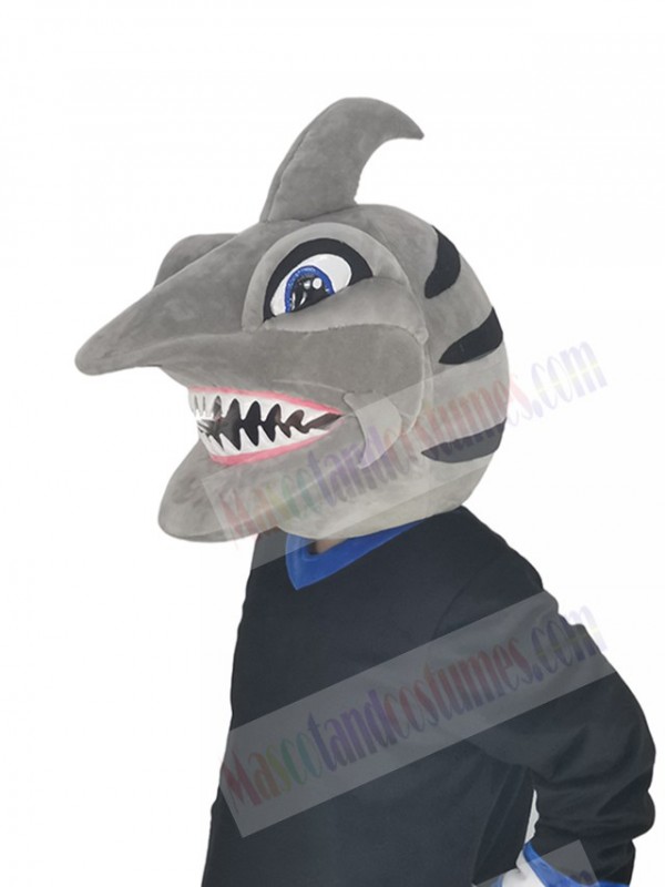 Shark mascot costume