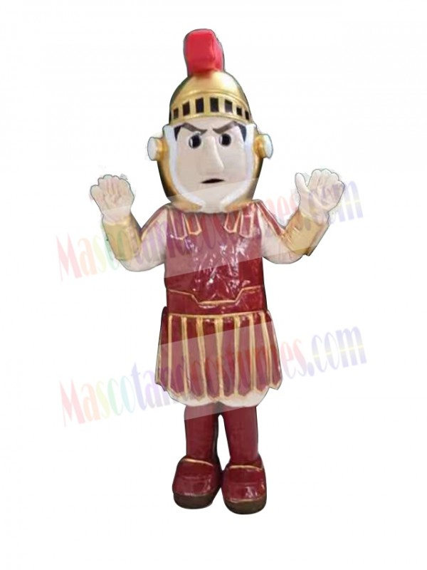 Spartan Trojan mascot costume