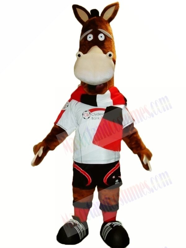 Cute Adult Horse Mascot Costumes Animal
