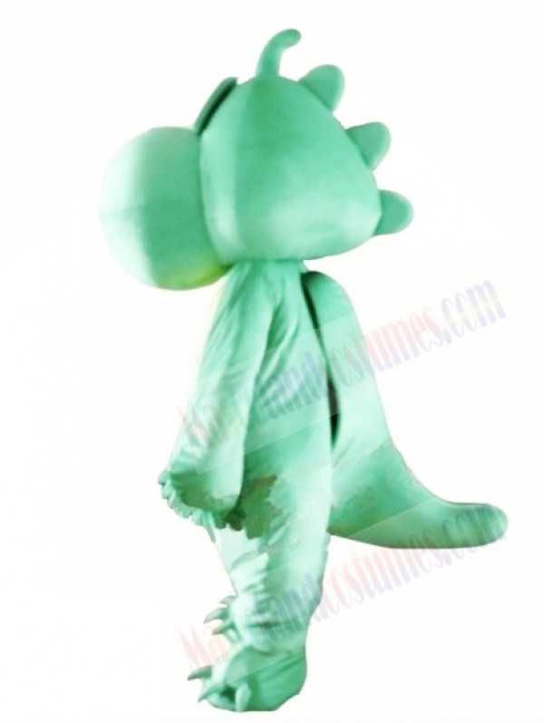 Green Dinosaur Mascot Costume for Adults