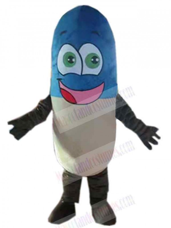 Pill mascot costume