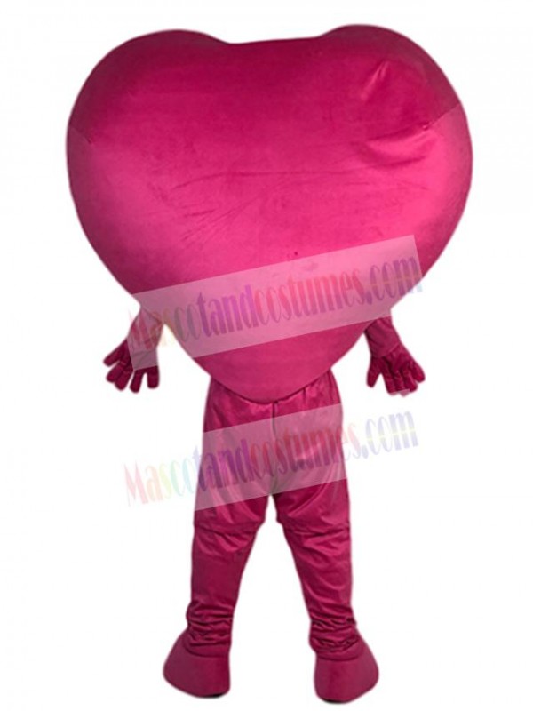 Heart mascot costume