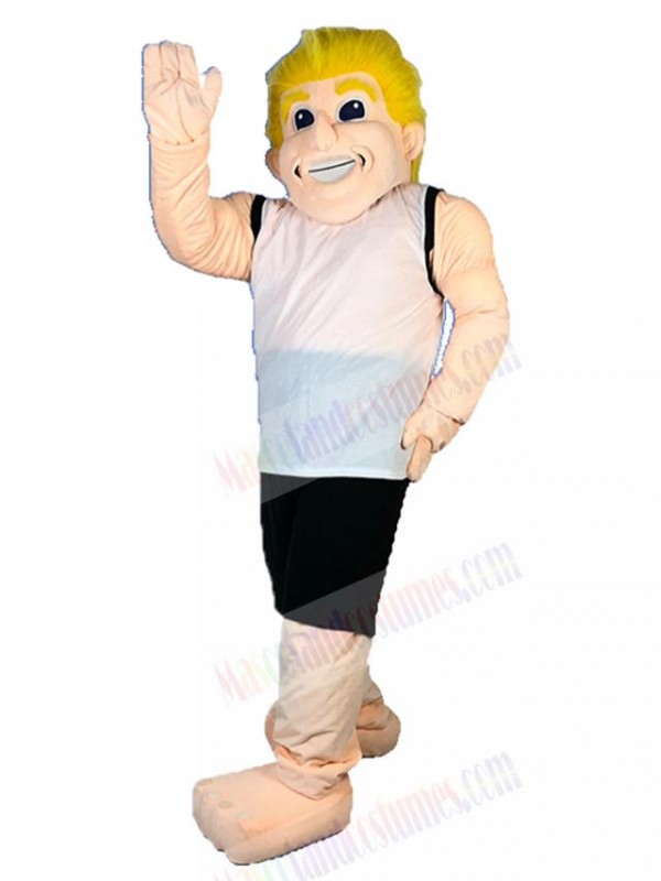 Man mascot costume