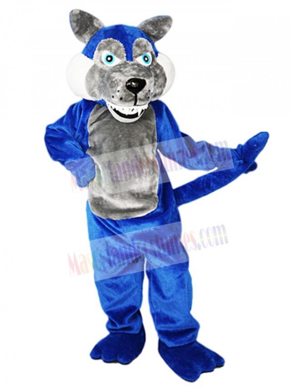 Wolf mascot costume