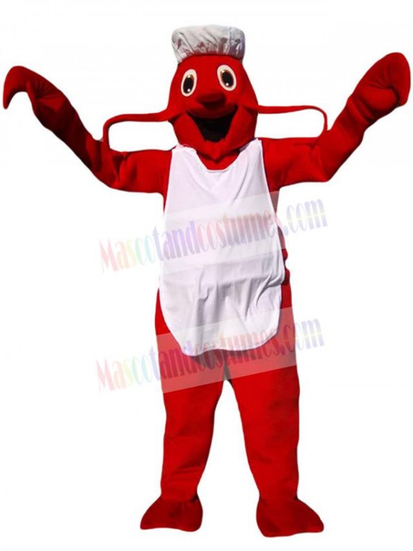 Lobster mascot costume
