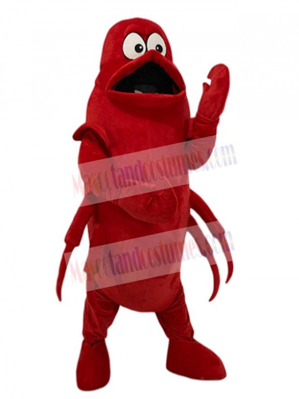 Lobster mascot costume