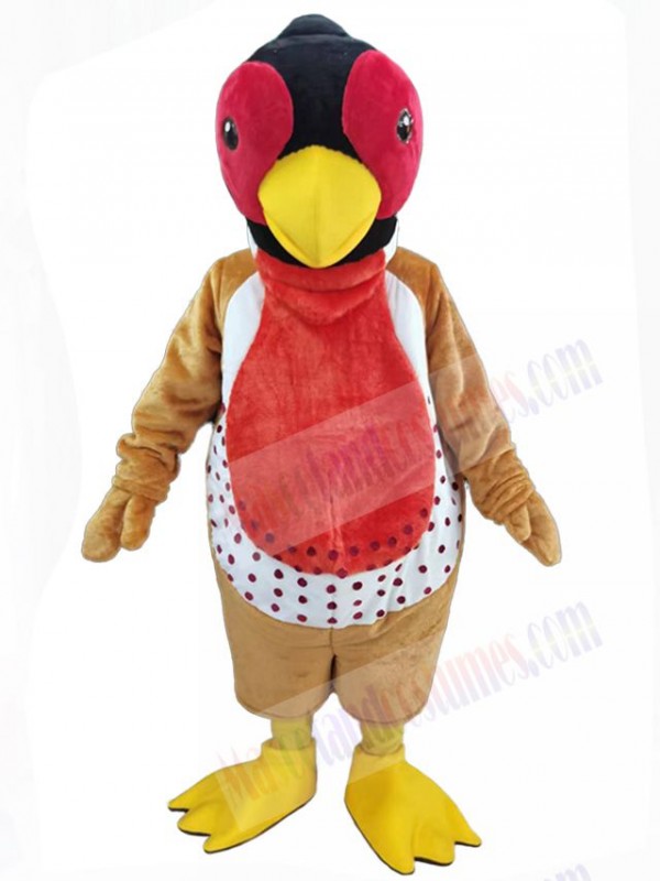 Pheasant mascot costume