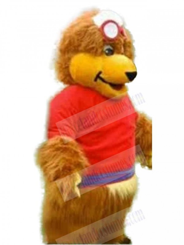 Bear mascot costume