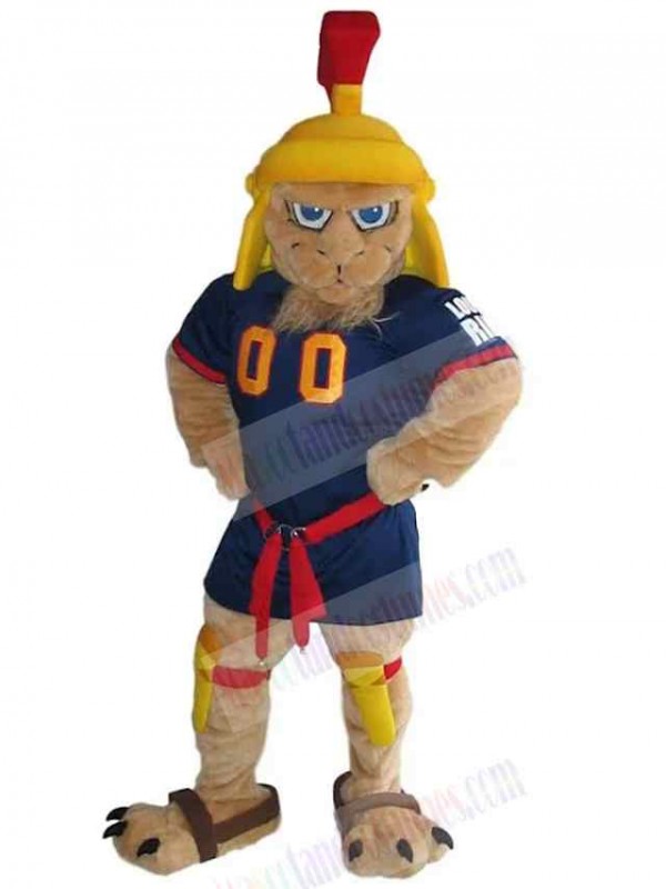 Leopard mascot costume