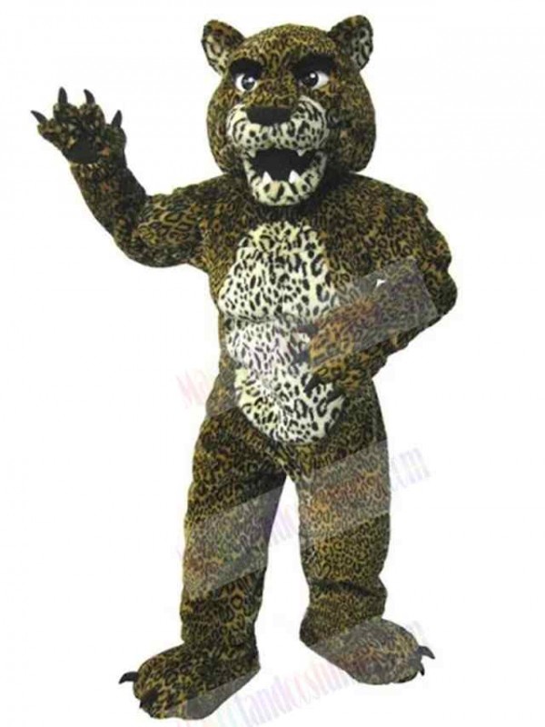 Leopard mascot costume