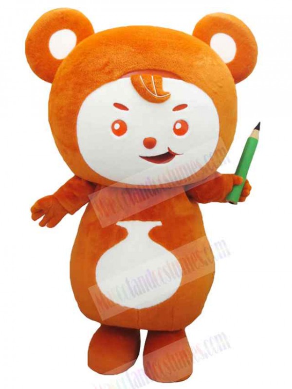 Bear mascot costume