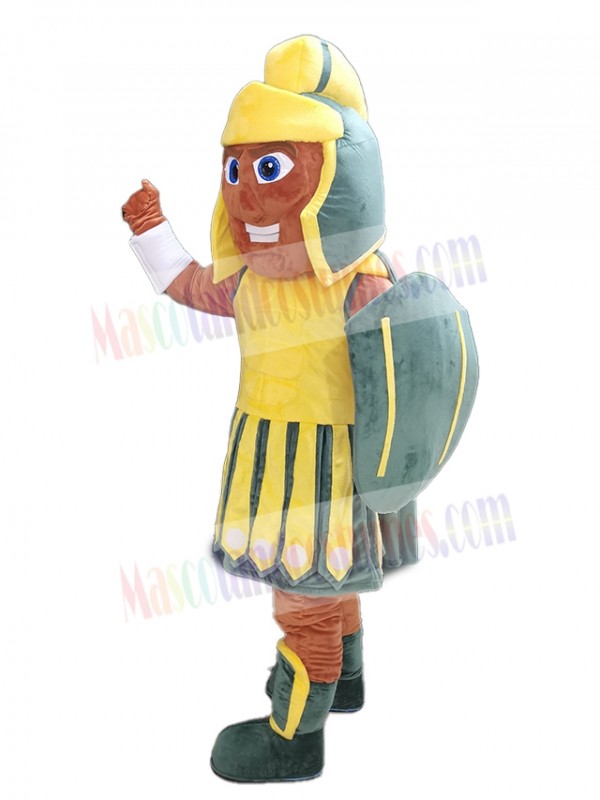 Spartan mascot costume