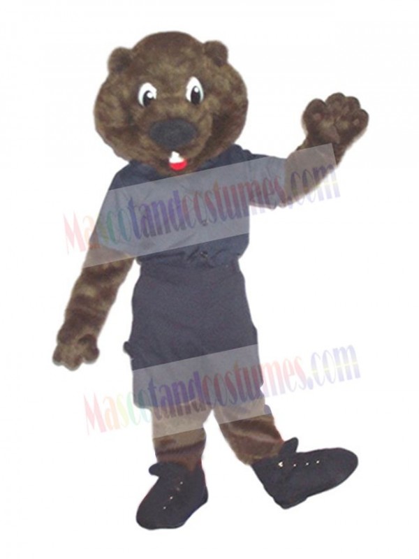 Beaver mascot costume