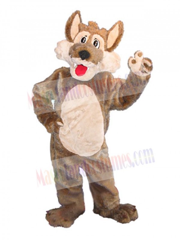 Coyote mascot costume