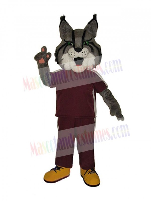 Lynx mascot costume