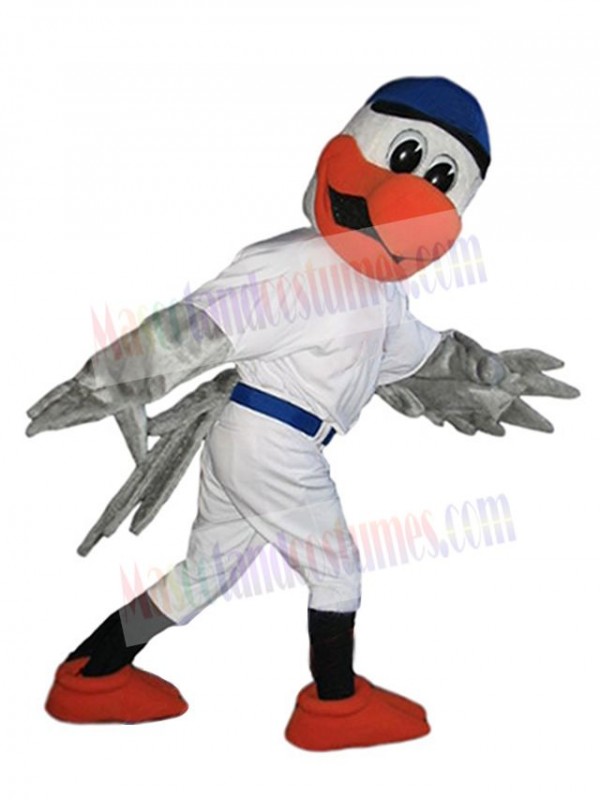 Gull mascot costume