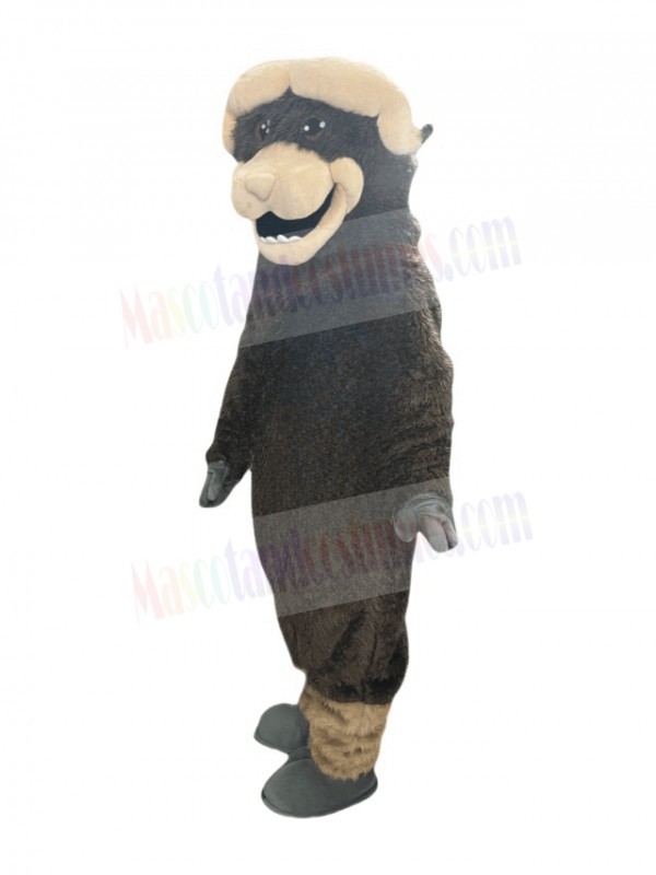 Muskox mascot costume